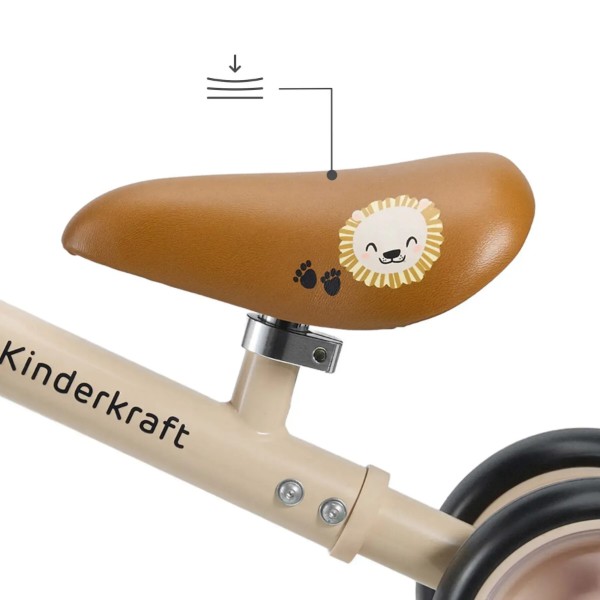 Фото - Біговел Kinderkraft Cutie Flash Beige (KRCUFL00BEG0000)
